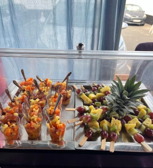 brochettes de fruits